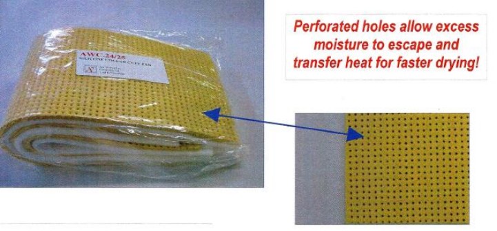 Silicone Collar Cuff Pad Set